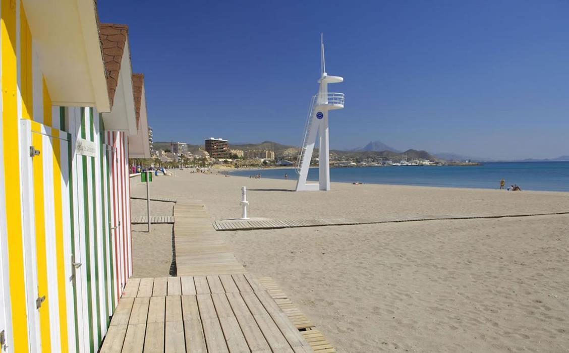 1ª Linea Del Mar 2 Habitaciones 2 Banos, Parking Subterraneo Incluido, Mascotas El Campello Exterior photo